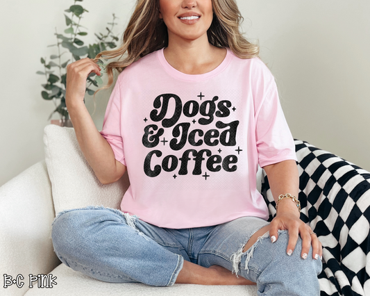 Dogs & Iced Coffee Retro Sparkle