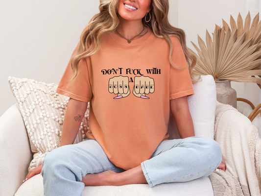 Don't Fuck WIth A Boss Babe Tattoo DTF TRANSFER