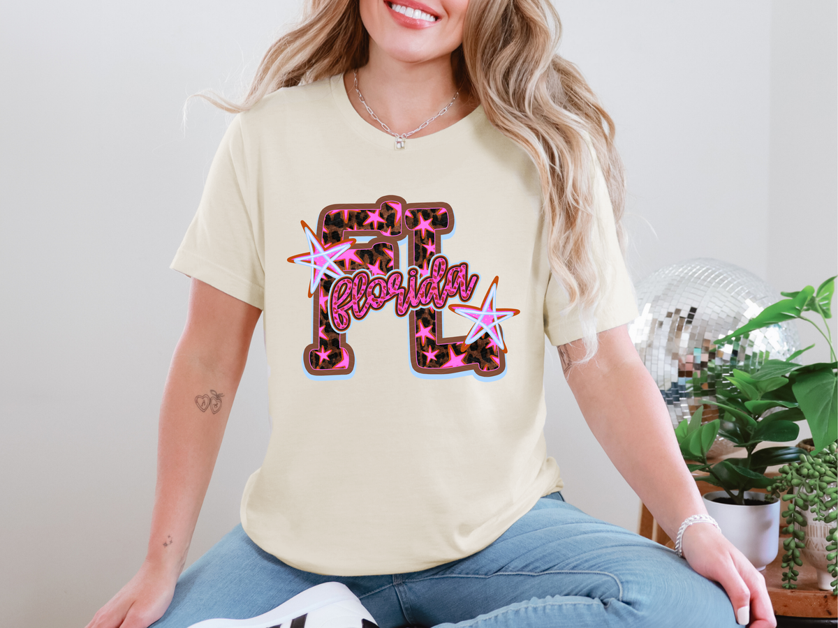 Doodle Stars fl florida DTF TRANSFER