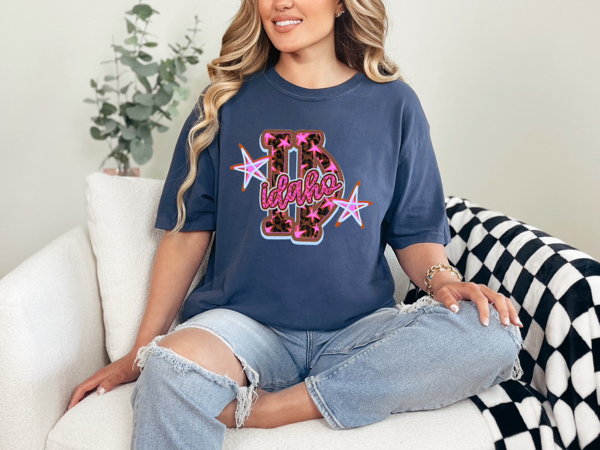 Doodle Stars id idaho DTF TRANSFER