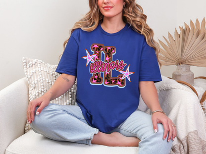 Doodle Stars il illinois DTF TRANSFER