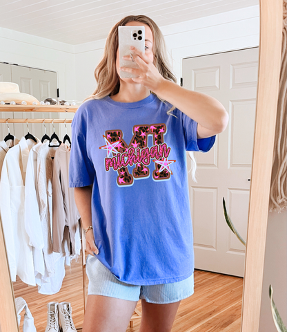 Doodle Stars mi michigan DTF TRANSFER