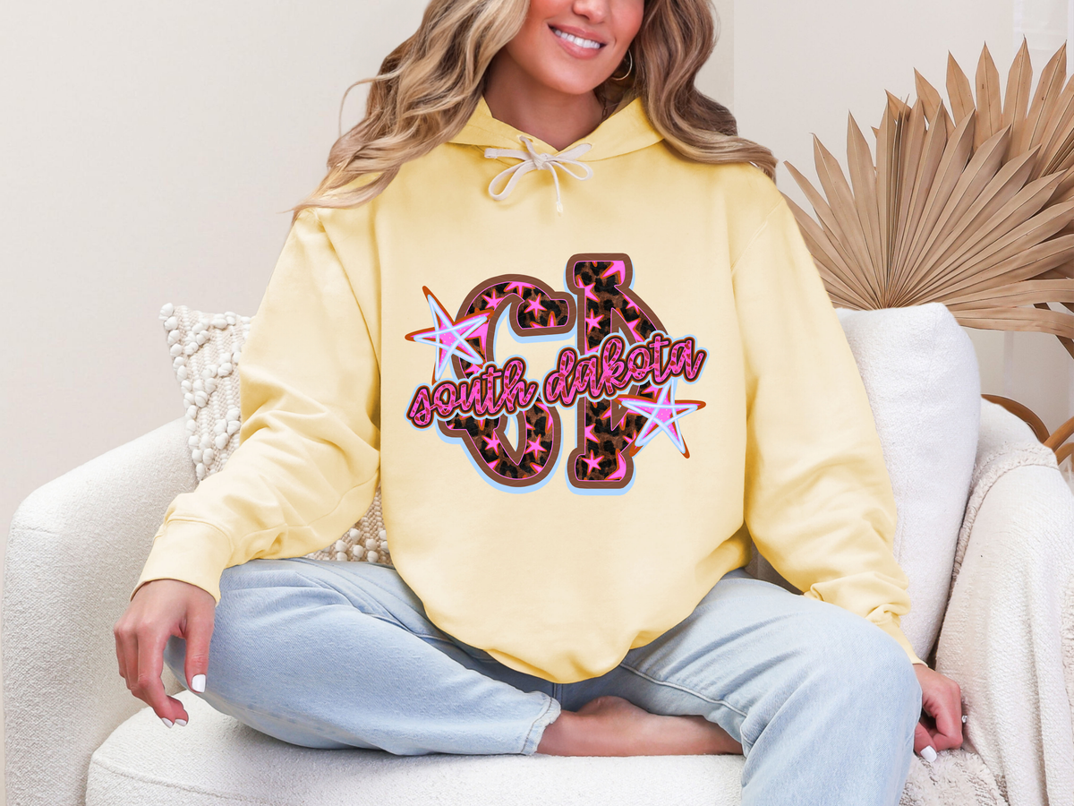 Doodle Stars sd south dakota DTF TRANSFER