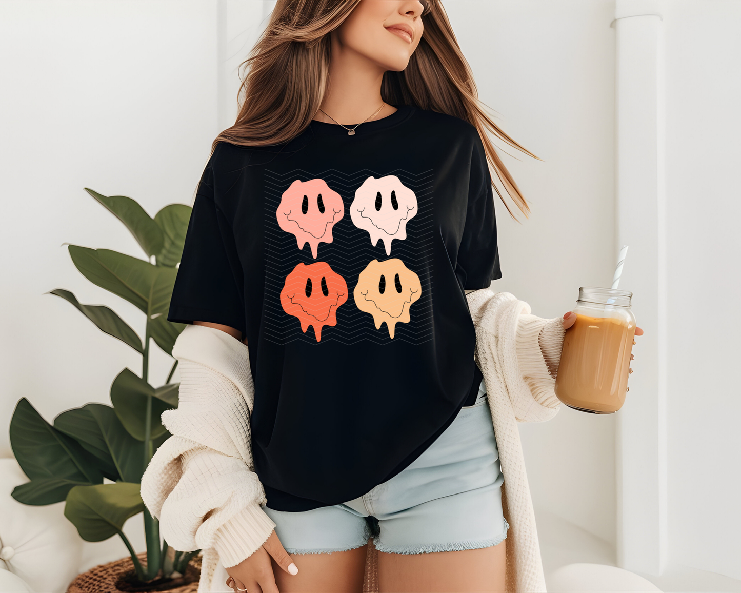 Drippy Smileys DTF TRANSFER