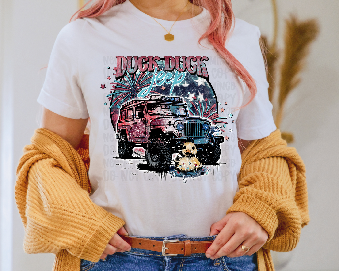 Duck Duck Jeep DTF TRANSFER