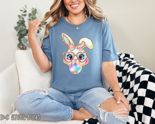 Easter Bunny Bubblegum DTF TRANSFER