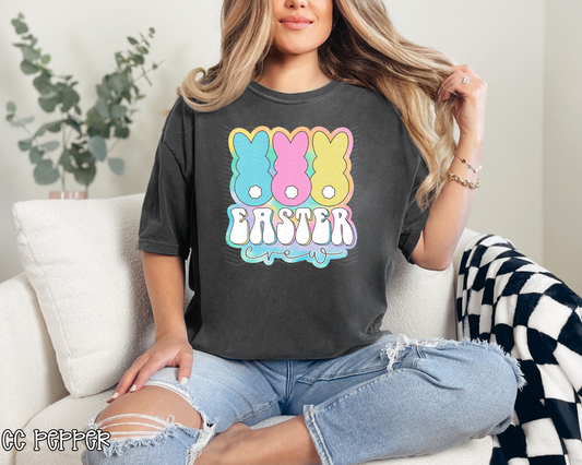 Easter Crew Pastel Tie-Dye