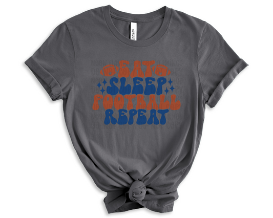 Eat Sleep Football Repeat