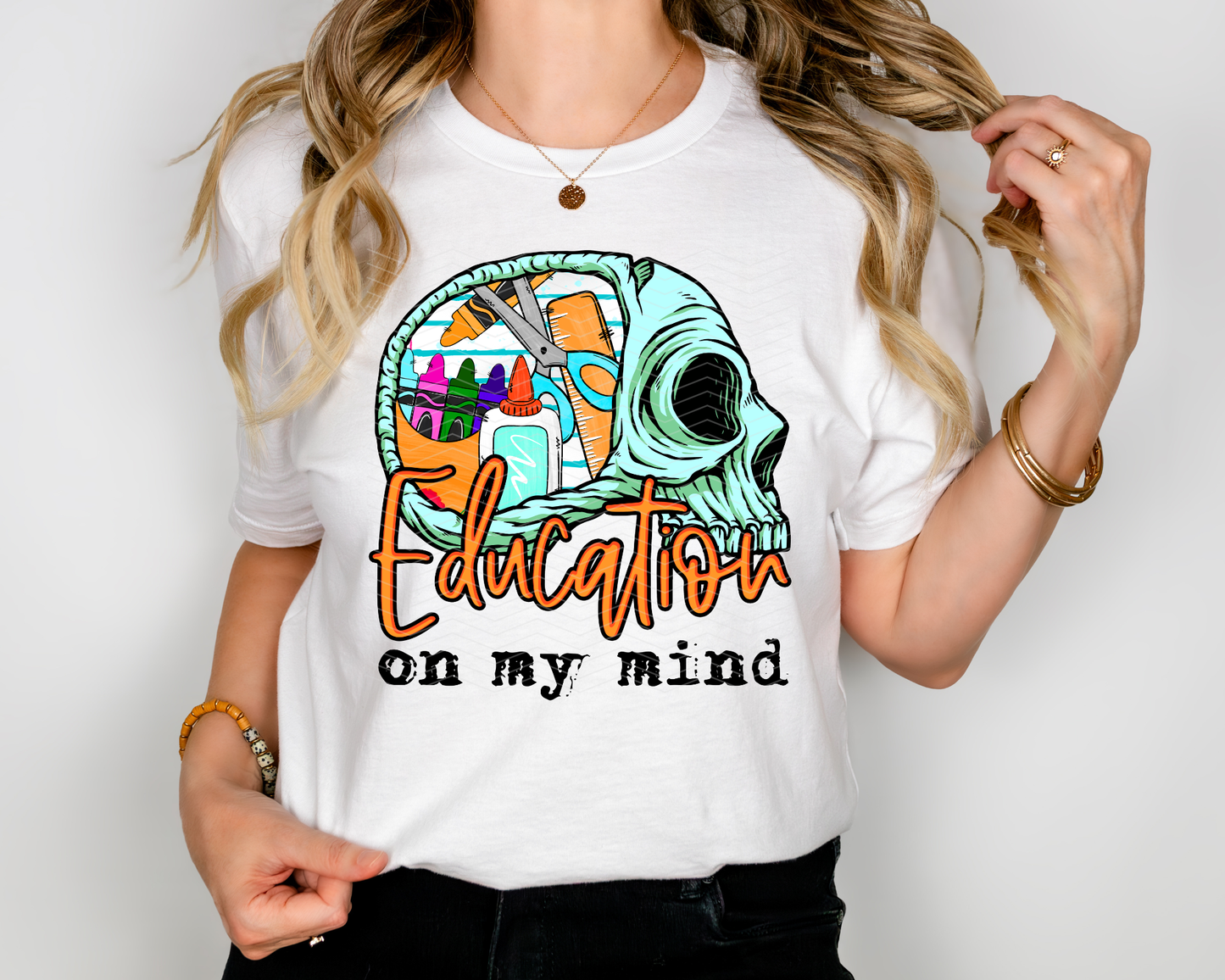 Education on my Mind DTF TRANSFER