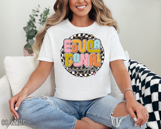 Educational Rockstar DTF TRANSFER