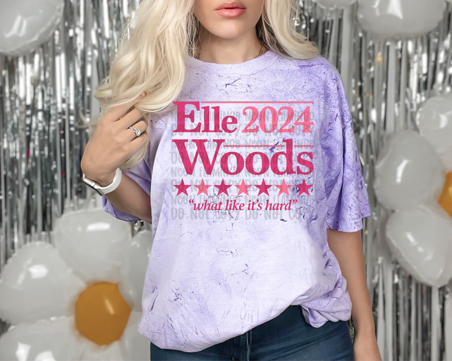 Elle Woods 2024 DTF TRANSFER