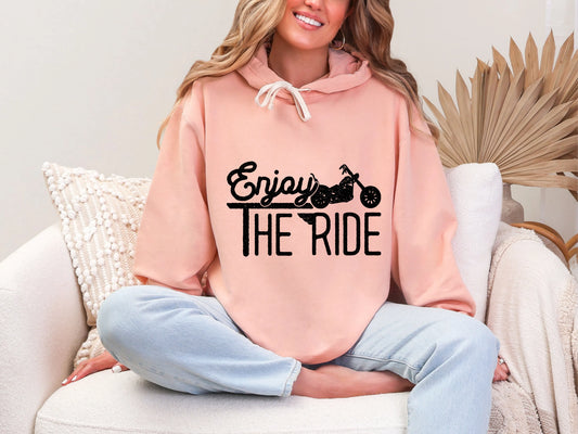 Enjoy the Ride Single Color DTF TRANSFER