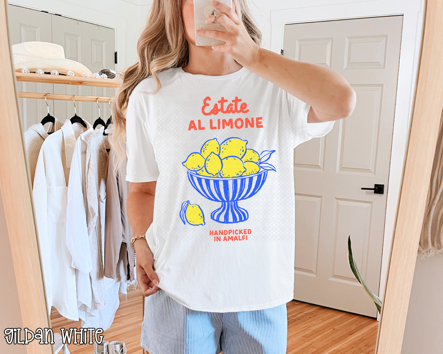 Estate Al Limone Hand Drawn Collection DTF TRANSFER