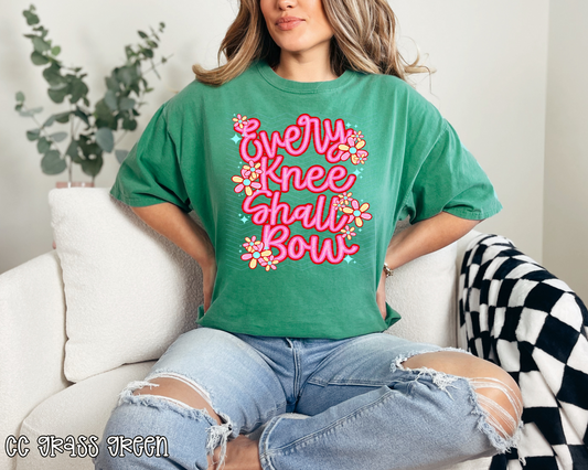 Every Knee Shall Bow DTF TRANSFER
