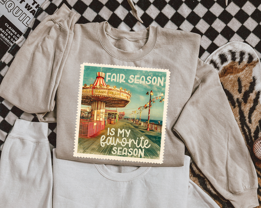 Fair Season Is My Favorite Season Stamp DTF TRANSFER