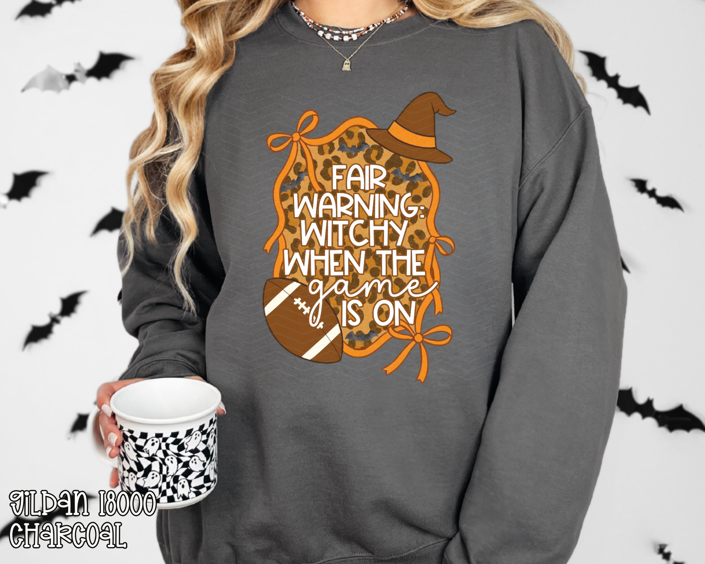 Fair Warning Witchy When The Game Is On DTF TRANSFER