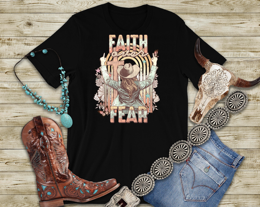 Faith Over Fear western