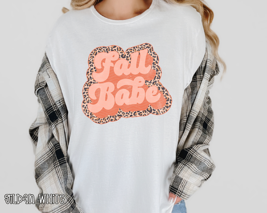 Fall Babe Leopard DTF TRANSFER