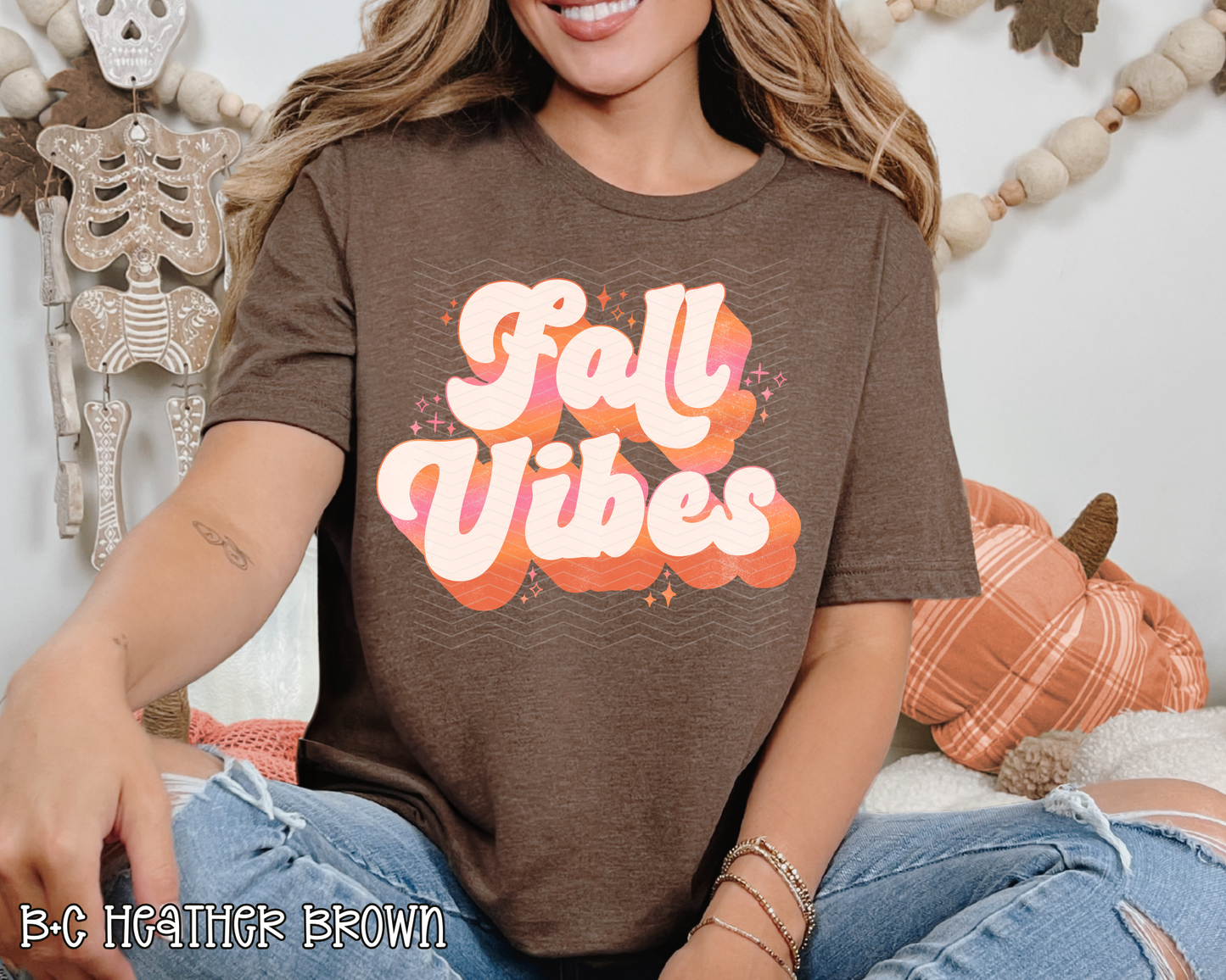 Fall Vibes Retro DTF TRANSFER