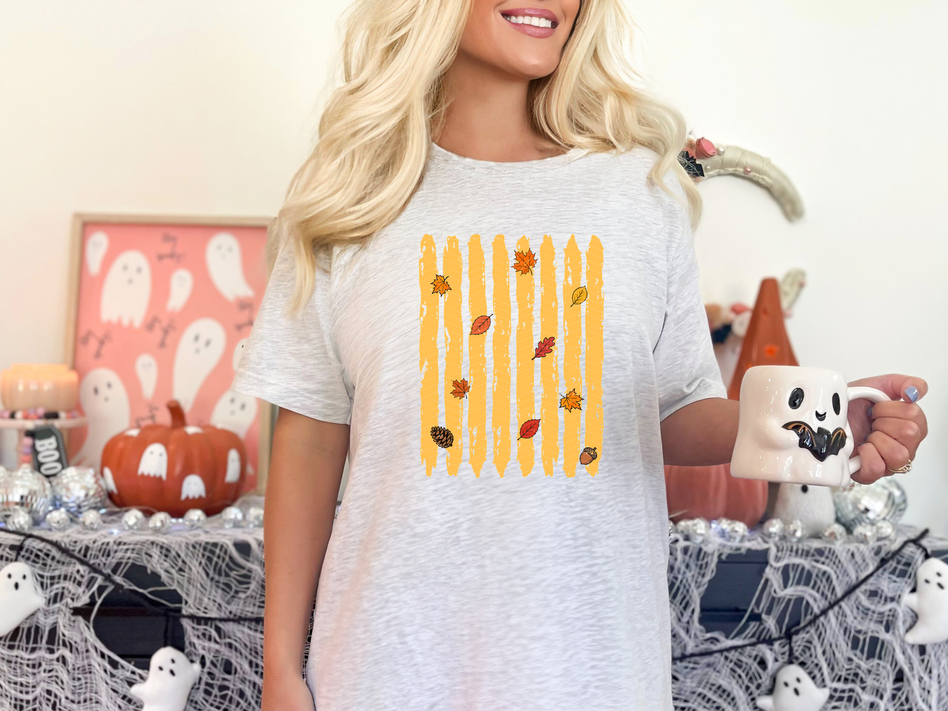 Fall Halloween Stripes | 8 Styles | DTF TRANSFER