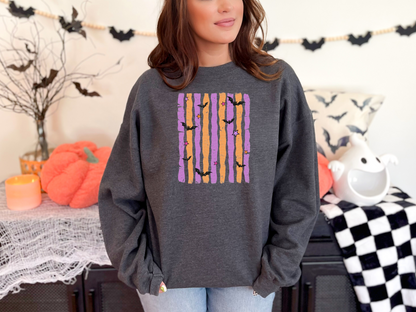 Fall Halloween Stripes 02 DTF TRANSFER