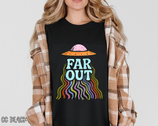 Far Out UFO DTF TRANSFER