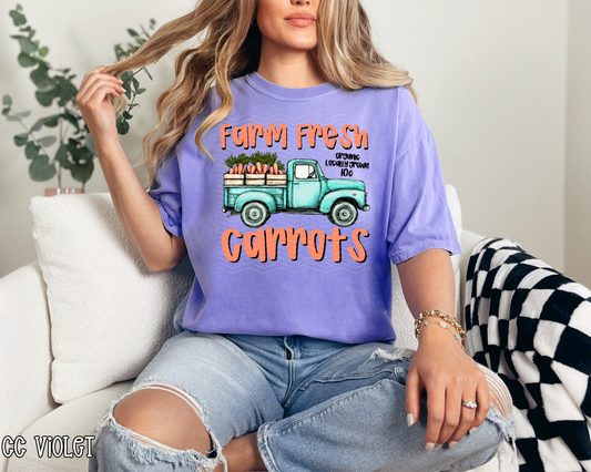 Farm Fresh Carrots DTF TRANSFER