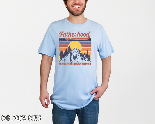 Fatherhood The Greatest Adventure DTF TRANSFER