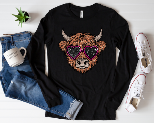 Faux Highland Cow