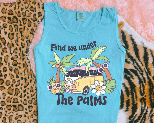 Find Me Under The Palms vintage