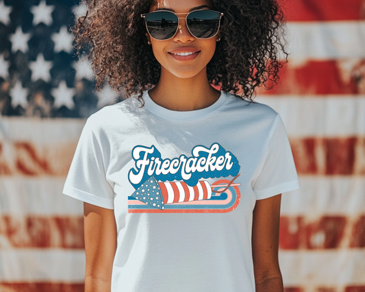 Firecracker Retro DTF TRANSFER