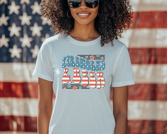 Fireworks & Beer Retro