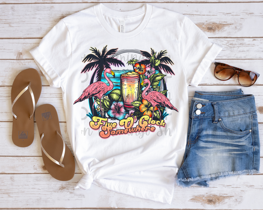 Five O Clock Somewhere back