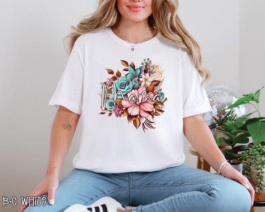 Floral Mama Cream DTF TRANSFER