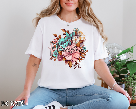 Floral Mama Pink DTF TRANSFER