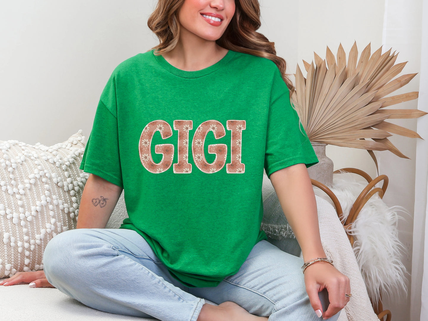 Floral Names GIGI DTF TRANSFER