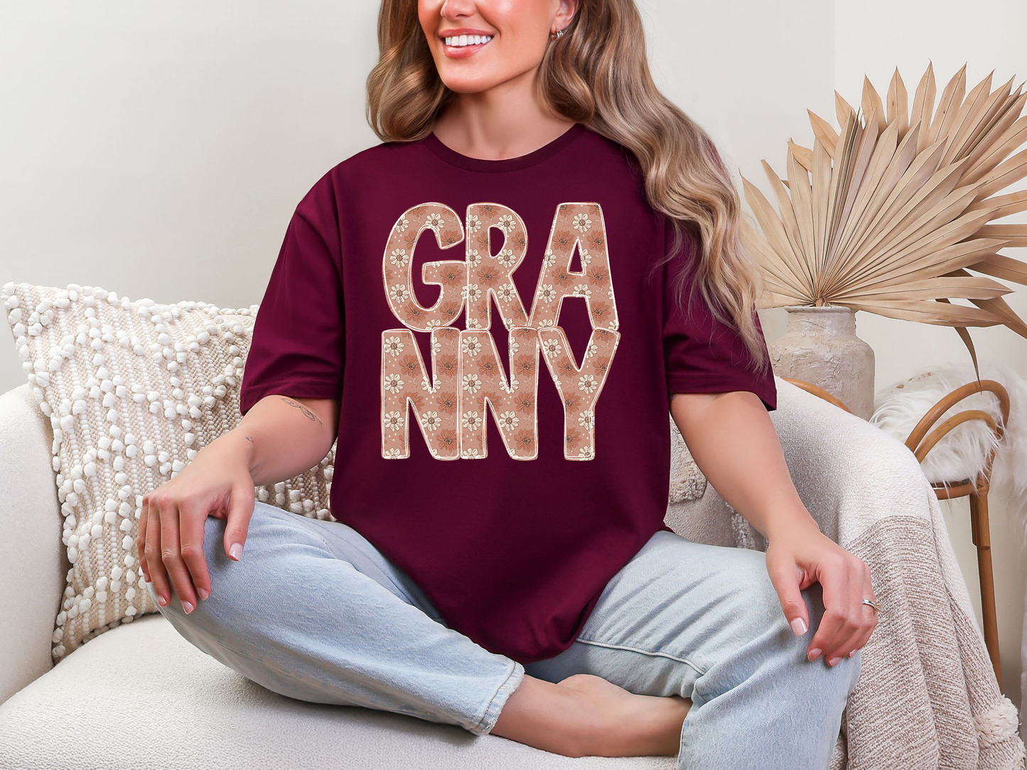 Floral Names GRANNY DTF TRANSFER