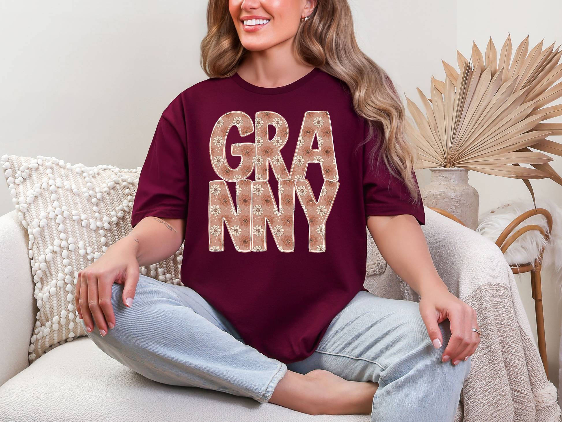 Floral Names GRANNY DTF TRANSFER