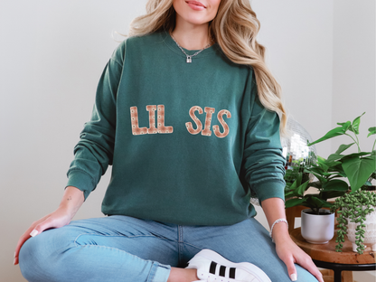 Floral Names LIL SIS Curved DTF TRANSFER