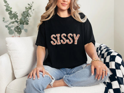 Floral Names SISSY Curved DTF TRANSFER
