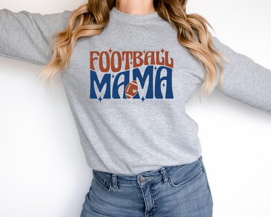 Football Mama retro DTF TRANSFER