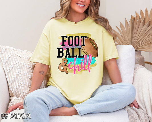 Football and Chill DTF TRANSFER