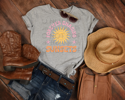 Forever Chasing Sunsets boho