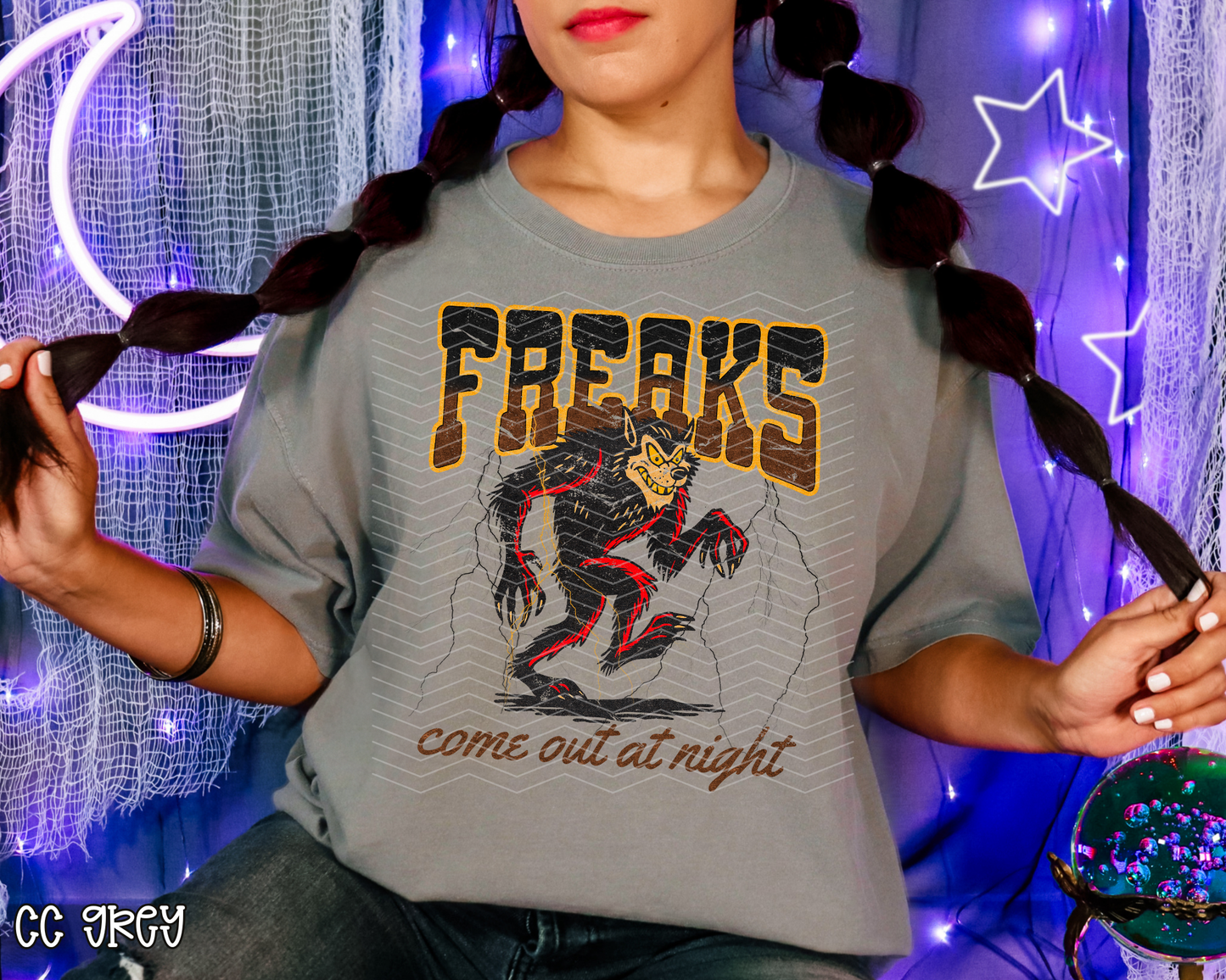 Freaks Come Out at Night DTF TRANSFER