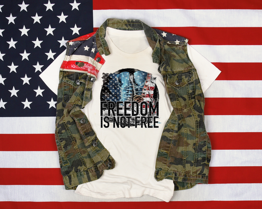Freedom Is Not Free DTF TRANSFER