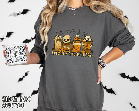 Freshly Boo'd Coffee DTF TRANSFER