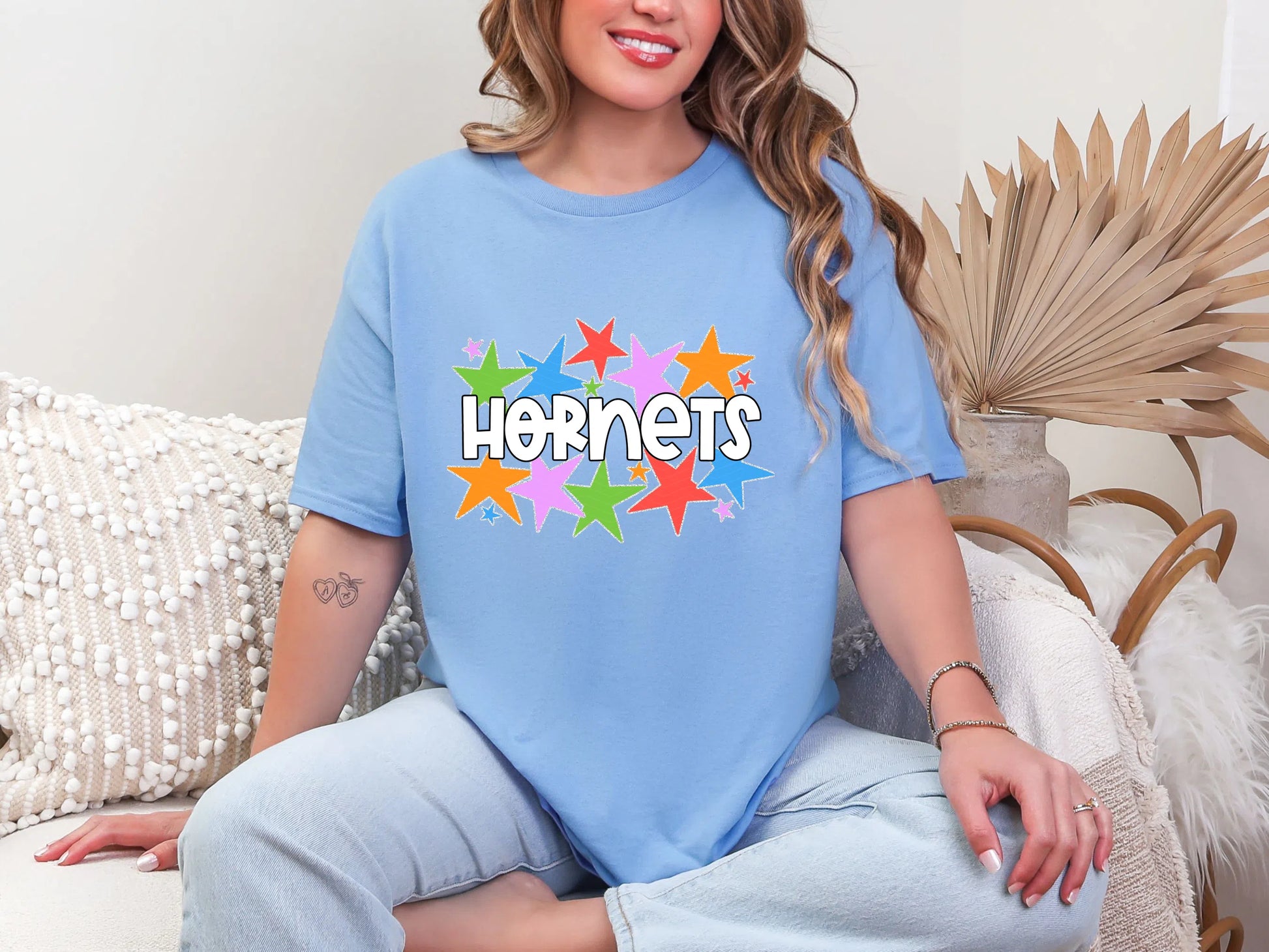 Funky Stars - Hornets DTF TRANSFER