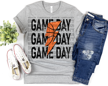 GAMEDAY Basketball Stacked