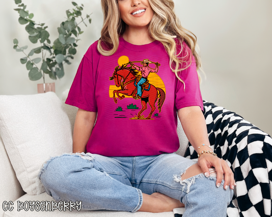 Giddy Up Cowboy DTF TRANSFER