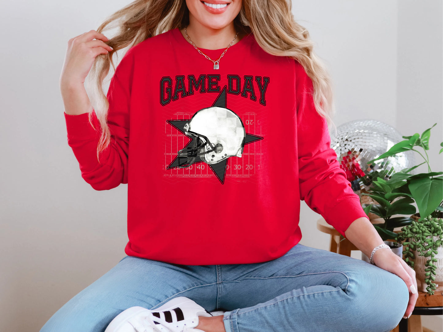 Game Day Football Helmets | 23 Colors | DTF TRANSFER